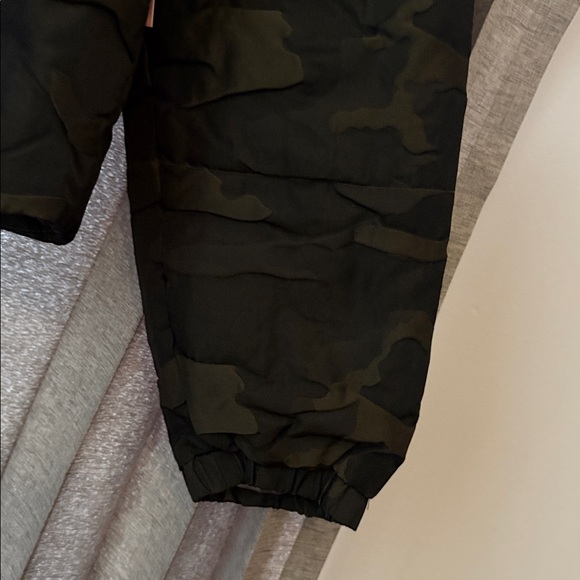 Juicy Couture Black and Green Camouflage moto Jacket - Picture 5 of 8